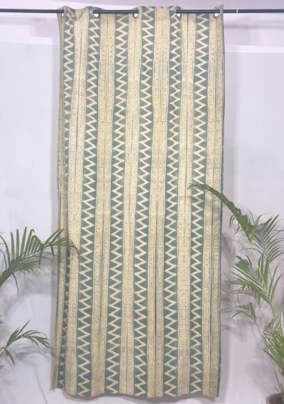 Handcrafted Shibori Curtains
