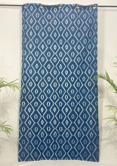 Handcrafted Shibori Curtains