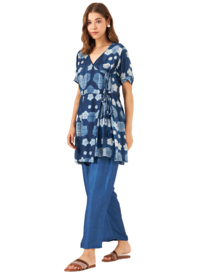 Indigo Angarakha Co-ord-Set