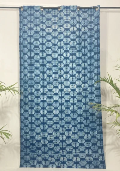 Handcrafted Shibori Curtains