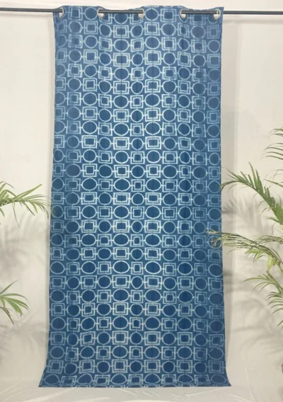 Handcrafted Shibori Curtains