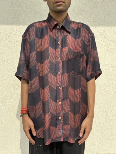 Men Silk Shirt